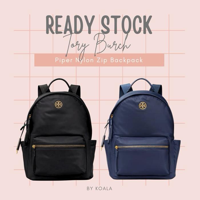 Tas Tory Burch Piper Nylon Zip Backpack