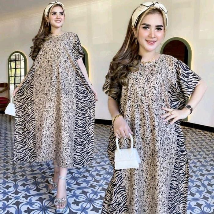 DASTER LOWO MOCCA BAHAN RAYON PREMIUM daster mewah,daster simpel,elegan allsize