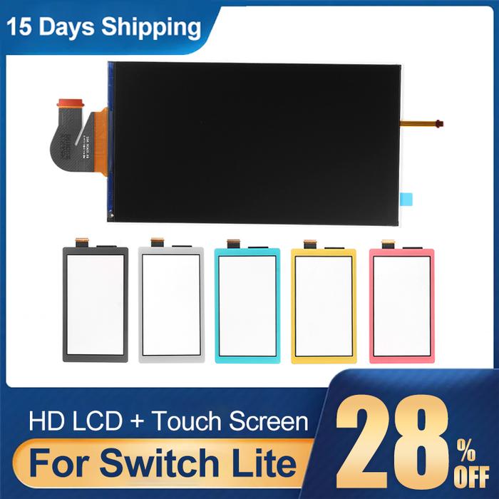 For Nintendo Switch Lite LCD Touch Screen Digitizer Replacement for