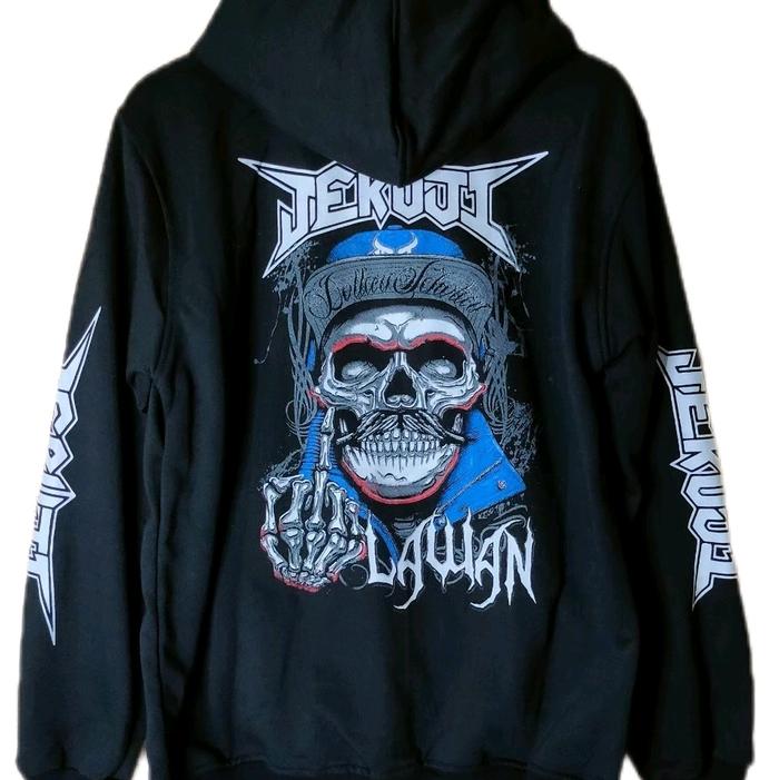 JAKET HOODIE ZIPPER JAKET HODIEE JAKET METAL BAND JERUJI