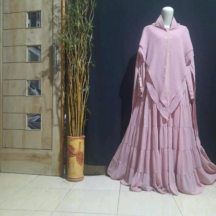 Set syar'i gamis original Alfayet