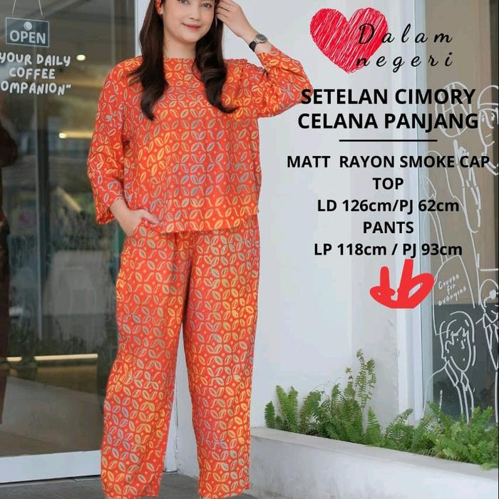 Goenzshop Set Cimory Celana Panjang