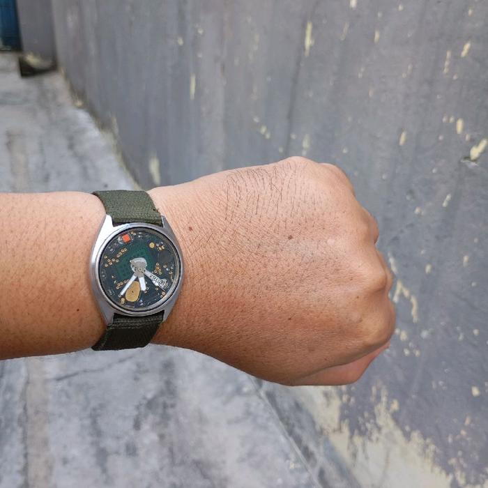 jam seiko 6309 custom mod vintage unik second bekas original unik