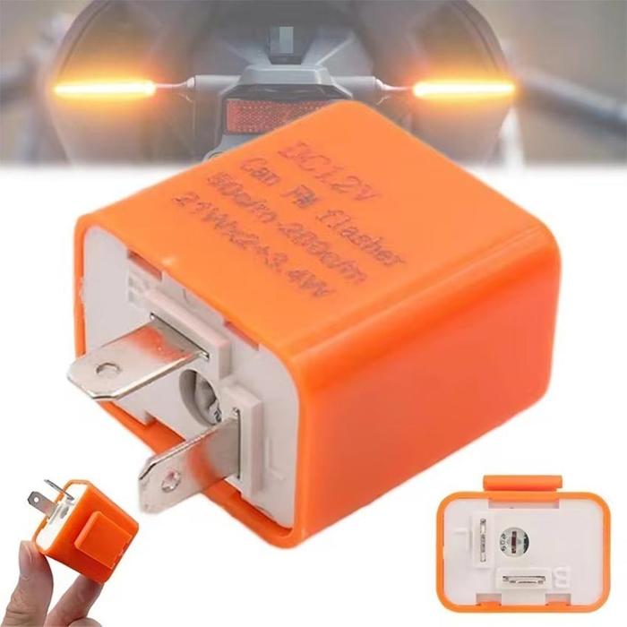 Flasher Bunyi Lampu Sein Motor Led Flasher Elektrik Sein Sen Motor Setelan Cepat Lambat Led Jejeran