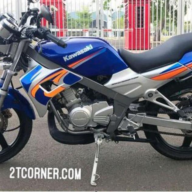 stiker striping ninja r kis biru 2005 tahan vernis anti gores OSEAN