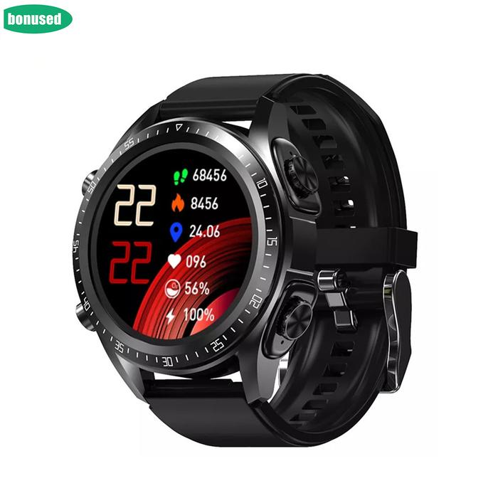 Smart Watch JM03 Bluetooth Headset Earphone TWS Two in One HIFI