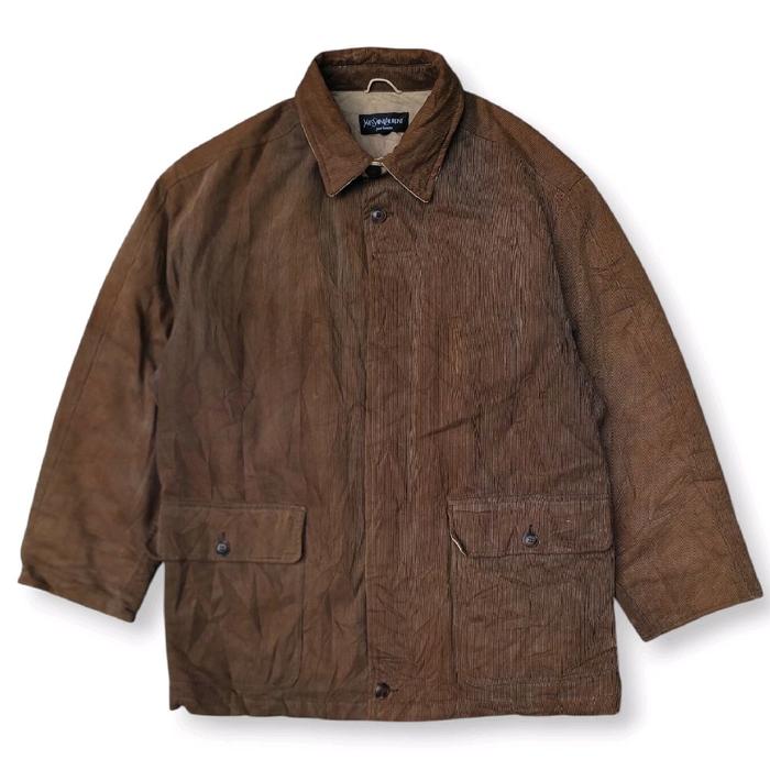 Yves Saint Laurent Corduroy Coat Jacket