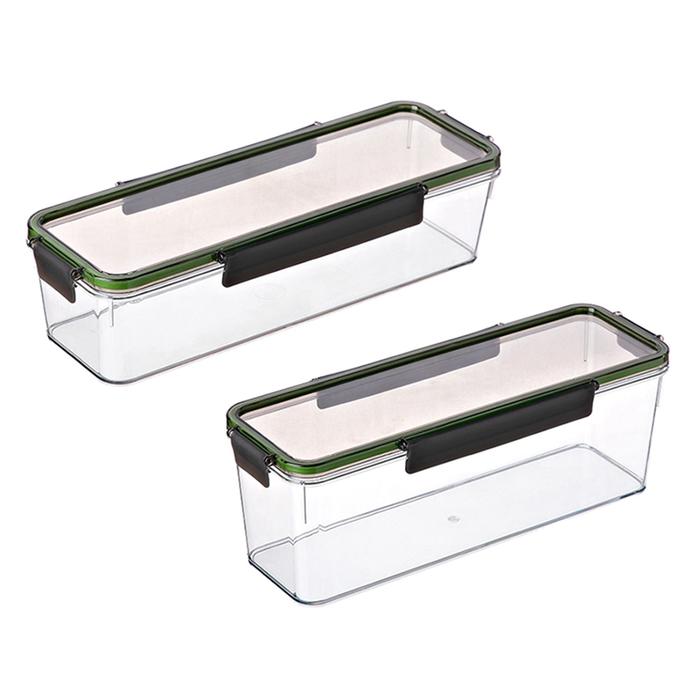 Spaghetti Container Food Storage Box Square Noodle Box Transparent