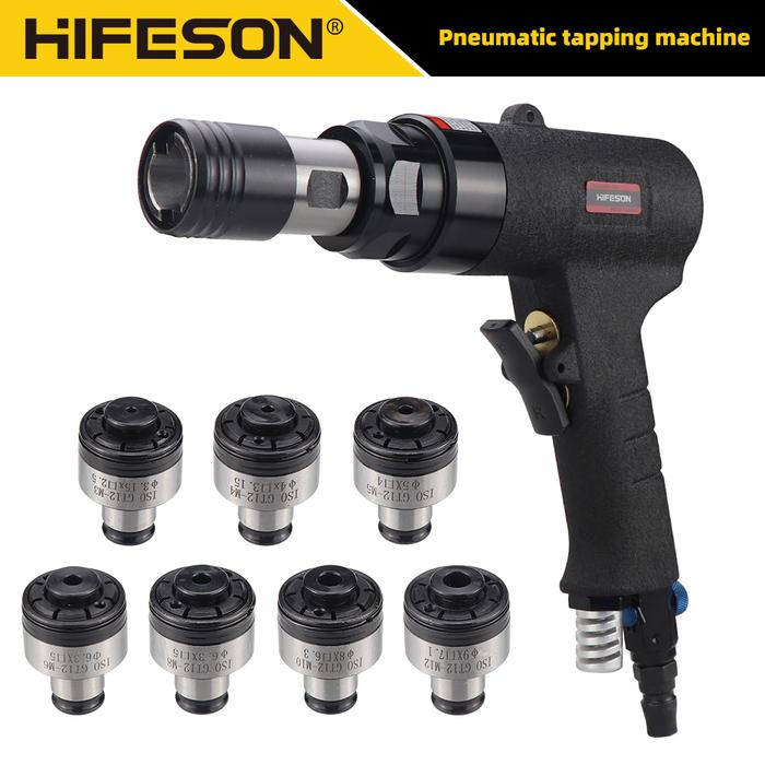 HIFESON Pneumatic Tapping Machine Air Tapping Drill Screw Tapping