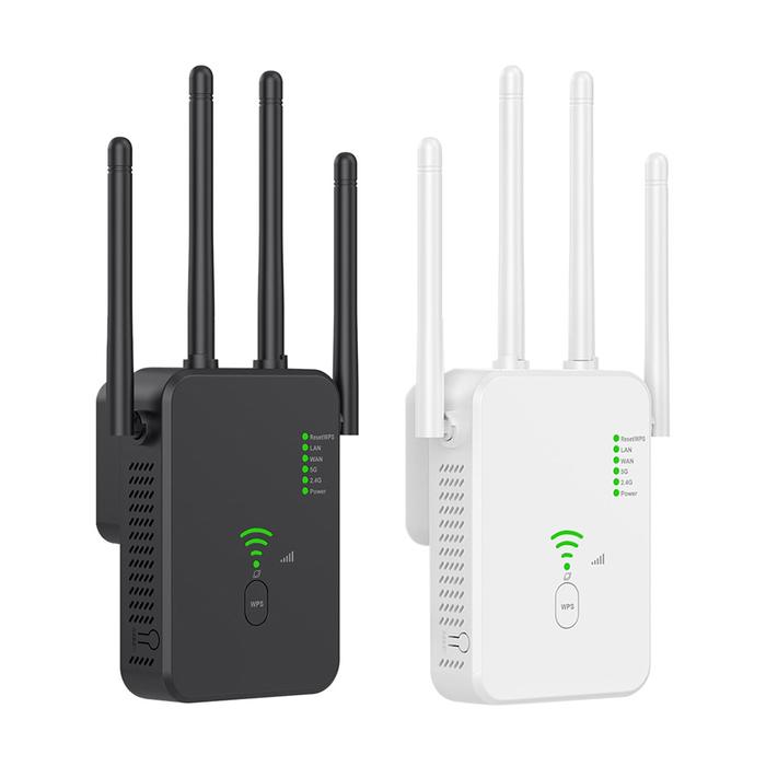 Dual Band 5GHz/2.4GHz WiFi Repeater Wireless WiFi Range Extender with