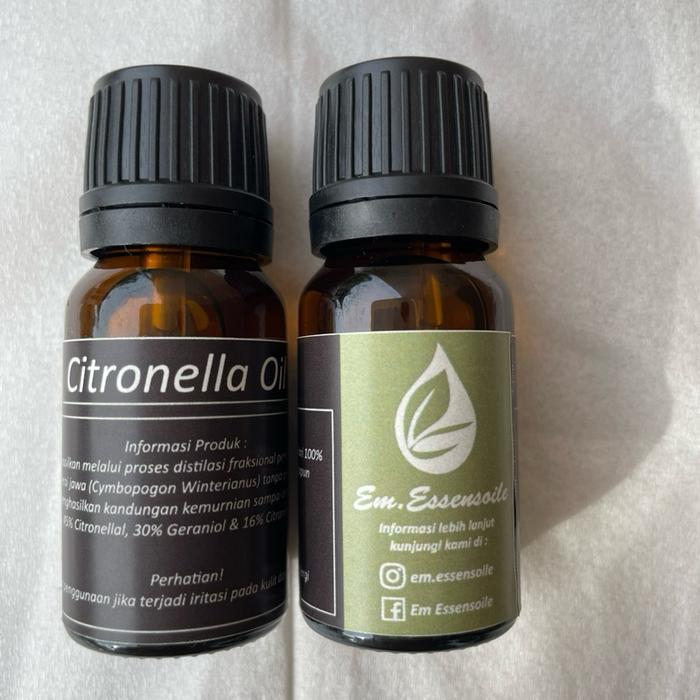 citronella oil/ minyak sereh  100% / sereh