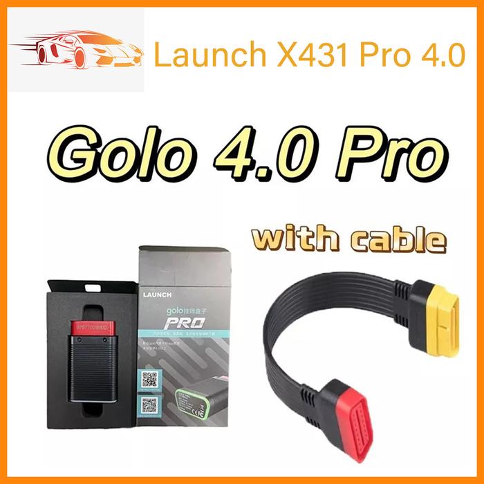 LAUNCH X431 GOLO 4.0 PRO OBDII Auto Scanner OBD2 Bluetooth Adapter