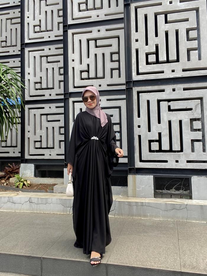 Outer Kaftan Bahan Ceruty Premium Tanpa Inner By InsCollections