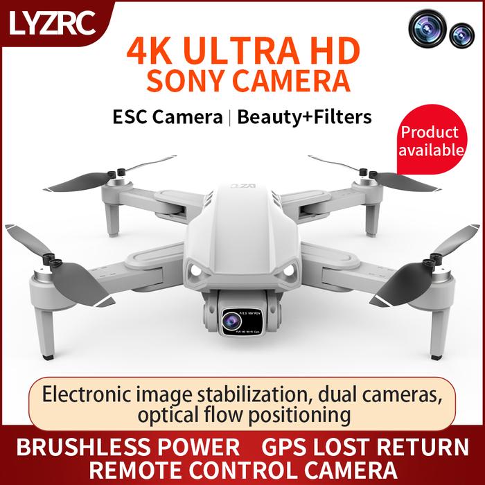 L900 PRO SE Drone Mini kamera 4K, Drone pengendalian jarak jauh tanpa