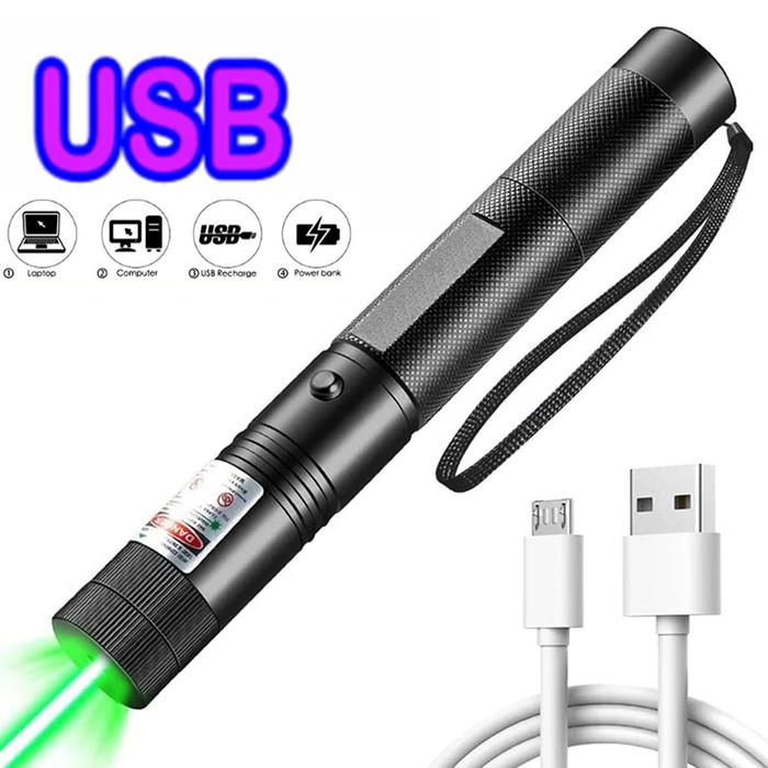 Powerful Green LaserPointer- USB303 High Powerful Green Laser Torch