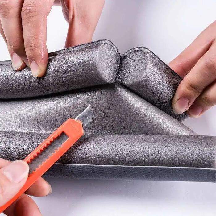 Busa Penutup Celah Pintu Kamar Rumah Tutup Bawah Lubang Jendela Anti Serangga Door Foam Penghalang D
