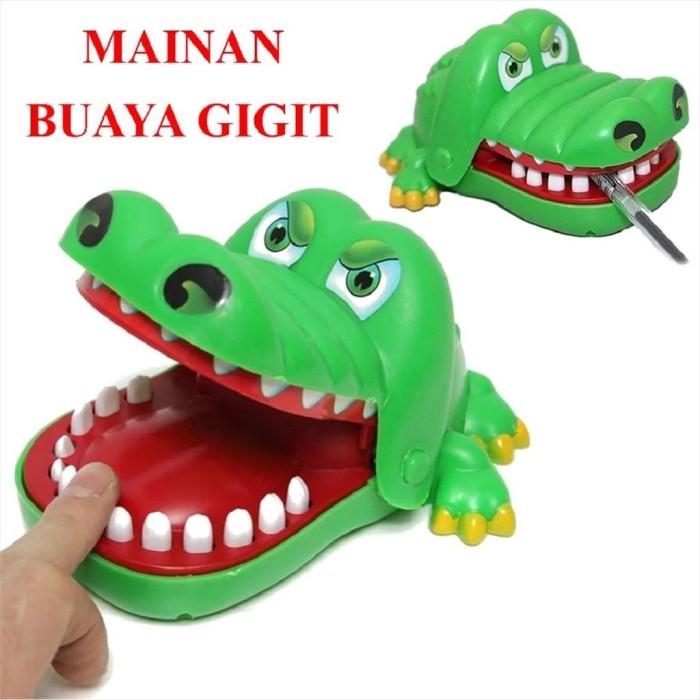 Mainan Gigit buaya Crocodile Mainan Buaya Gigitan murah meriah grosir