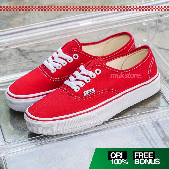 Vans Authentic Classic Red Chilli Original