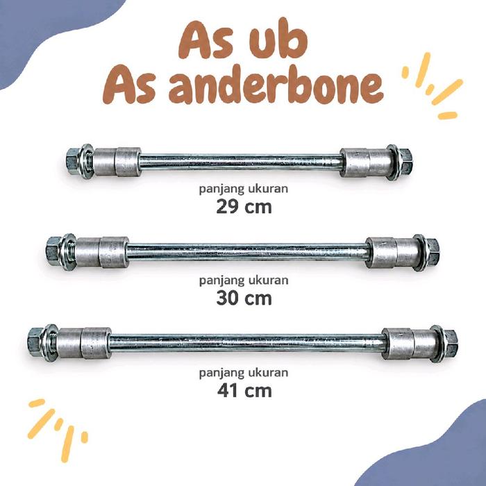 AS UB AS UNDERBOND SWING ARM MX NEW MX OLD MX KING FIZ R jupiter P 31 30 29 cm Free Bosing 4 pcs