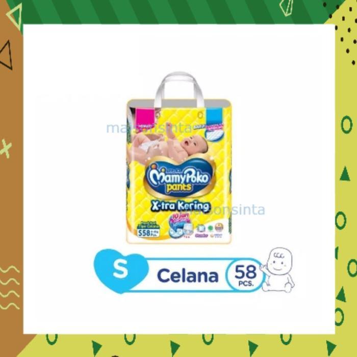 Mp Kk S58 - Mamypoko Pants Standar X-Tra Kering Popok Bayi S58 Ss 58