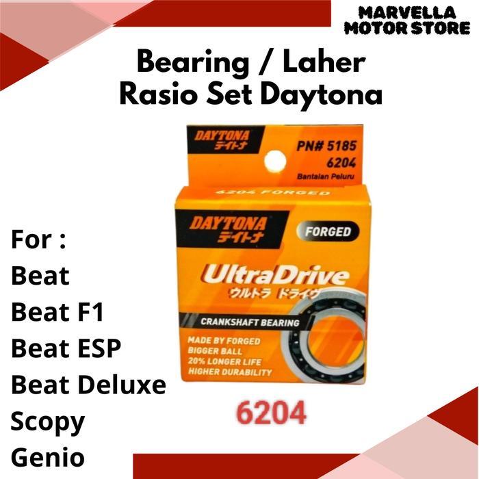 Laher Bearing Rasio Set Beat Beat F1 Beat Esp Genio Beat Deluxe Scopy