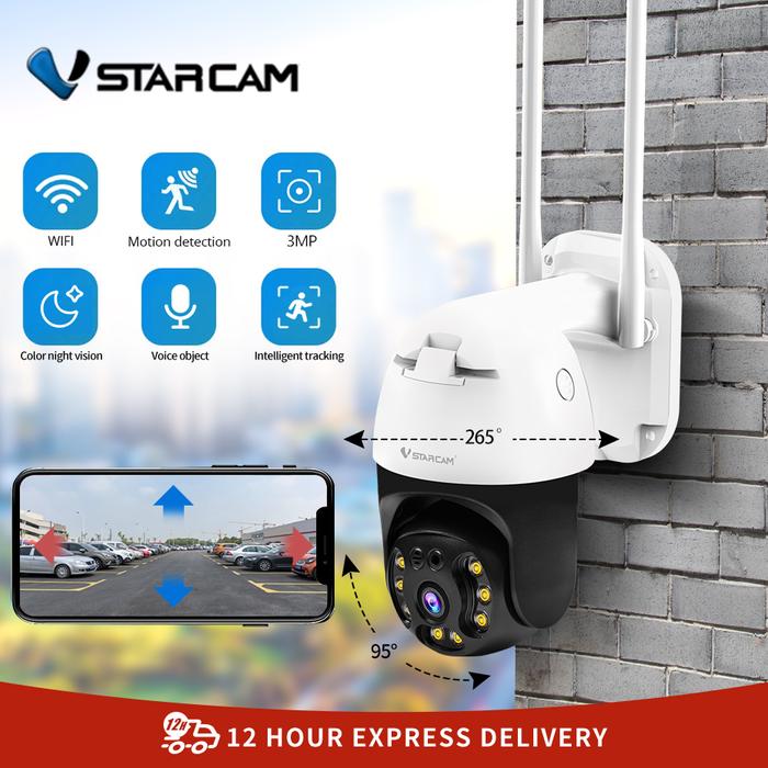 Vstarcam New Outdoor Security Wireless 3MP IP Camera Security CCTV