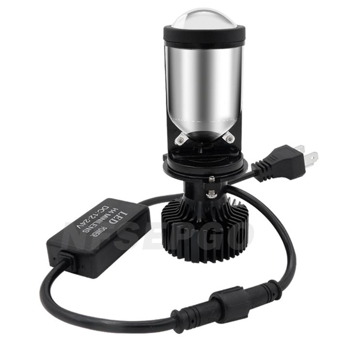Canbus Y6 H4 Led 90W Car Headlight 6500K Super Bright Lens Bi Led Headlight H4 20000Lm HiLow Beam Tu