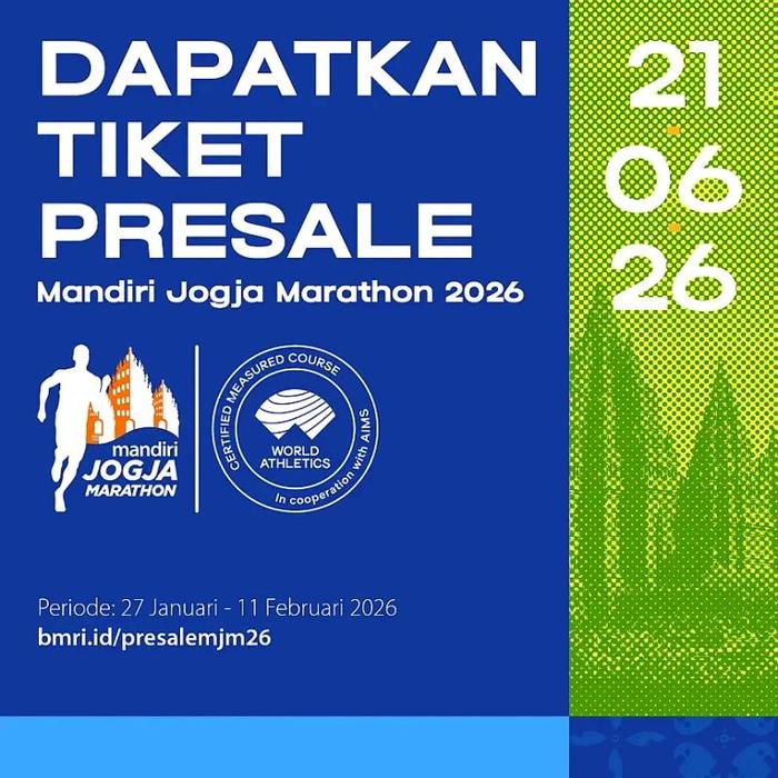 TIKET MANDIRI JOGJA MARATHON 2026 CLOSED