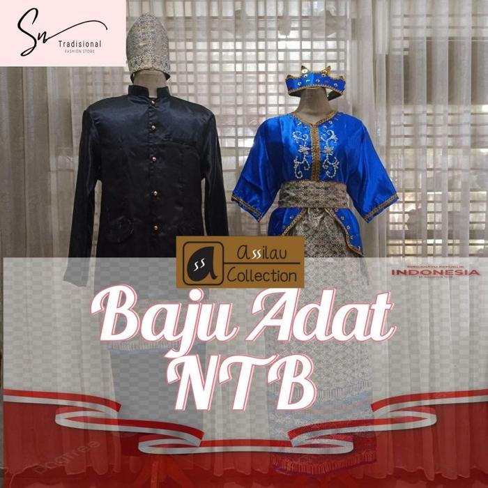 New Baju NTB / adat NTB / pakaian adat NTB Dewasa