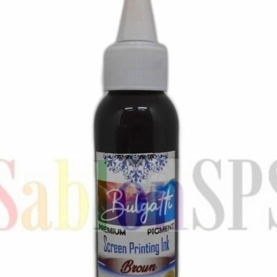 Biang Warna Sablon Coklat Brown Pigmen bulgatti 1kg
