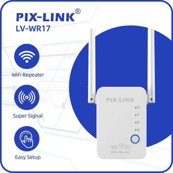 PIX-LINK WR17 Wireless Mini Router WiFi Repeater Access Point Mode