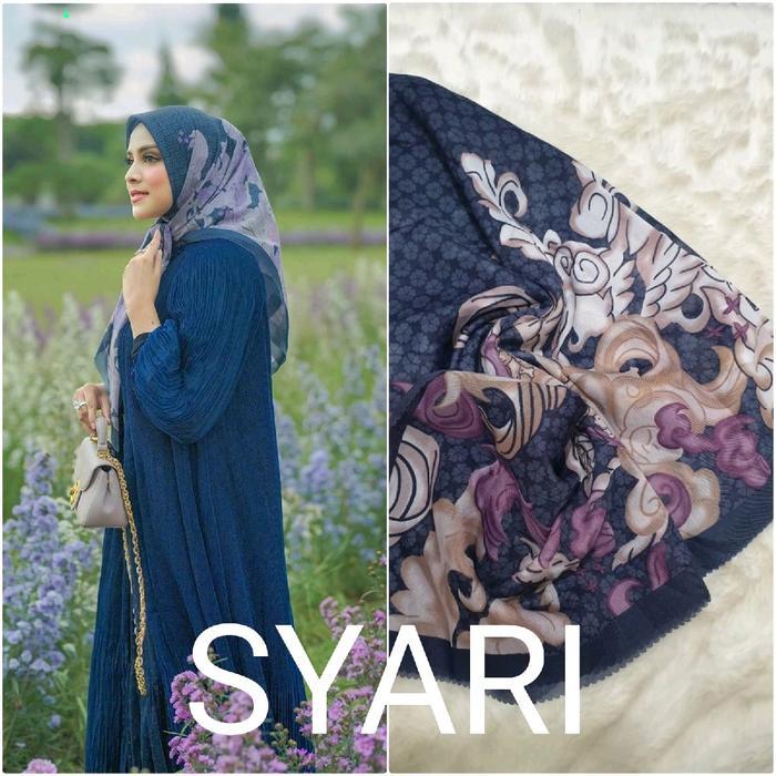 Uniform Syari - [Seragam] Azzura Scarf (Kerudung Segi Empat Jumbo Voal Premium Wanita Muslim) Square