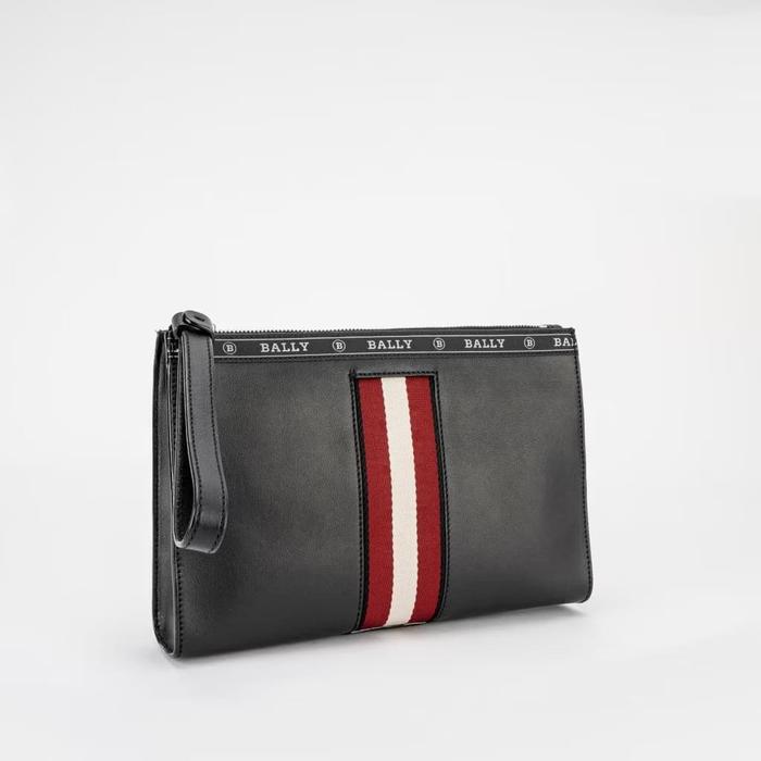 CLUTCH BALLY HAIG POUCH LEATHER 100% AUTHENTIC