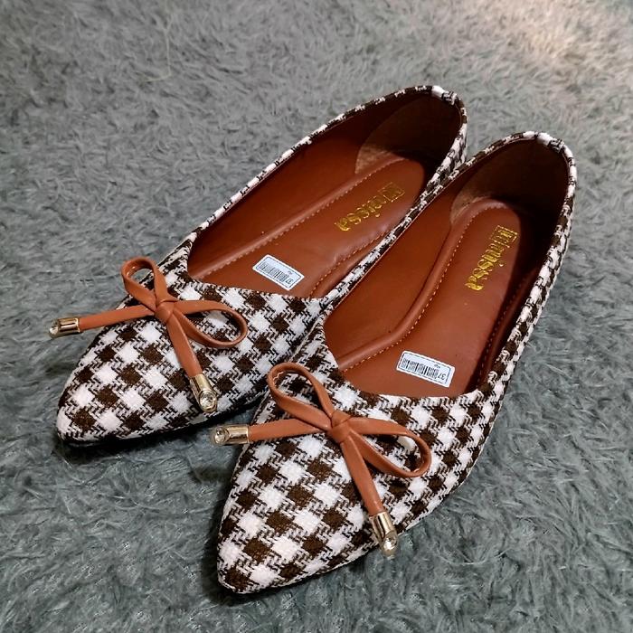 Flatshoes Ballet Wanita Terlaris NS08 By Nissa Shoes