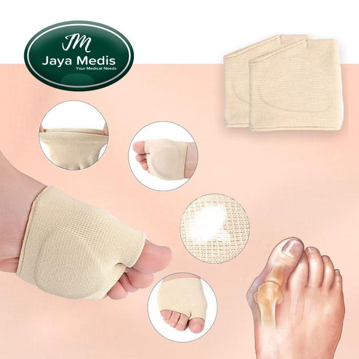 Exclusive Sale Bantalan Gel Metatarsal Setengah Jari Kaki Bunion Sole 1 Pasang Pasti Ori