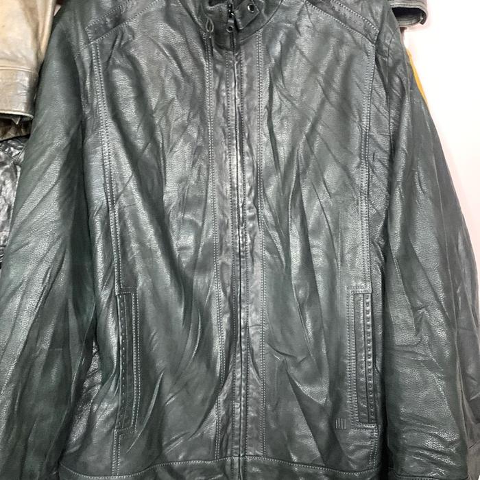 Jaket kulit model casual maestro