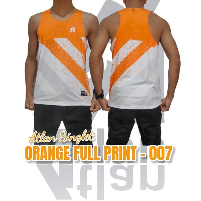 Singlet Lari Printing Olahraga Runners By Atlan Sport