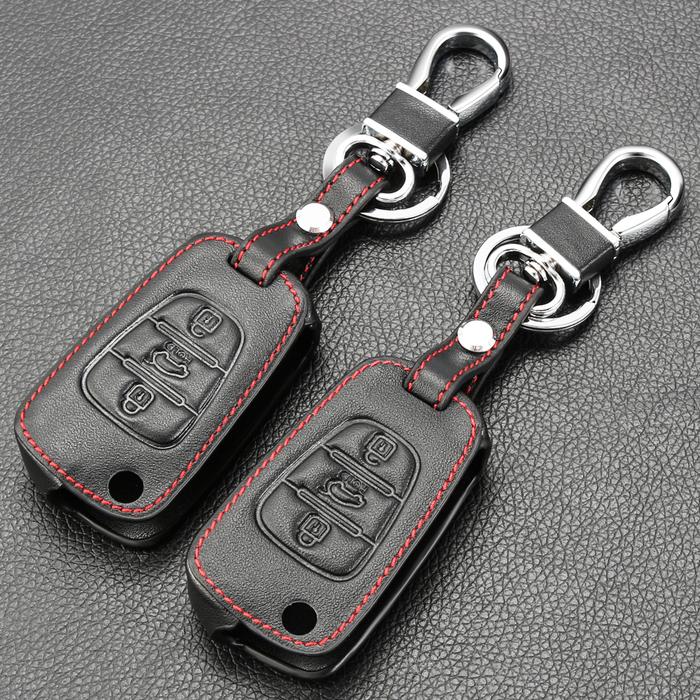 Car Key Case for Kia Sportage Rio 3 Soul Optima Ceed Pro K5