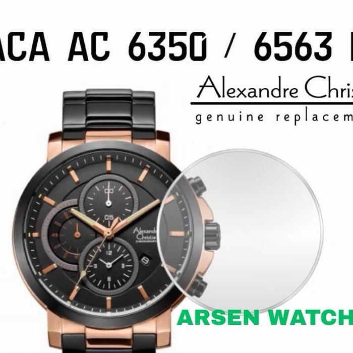 KACA JAM TANGAN ALEXANDRE CHRISTIE 6350 MC PRIA / KACA AC 6350 PRIA / KACA AC 6563 PRIA