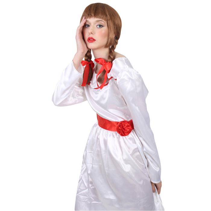 KOSTUM ANABEL COSPLAY BONEKA ANNABELLE COSTUME DEWASA ADULT ALL SIZE HALLOWEEN