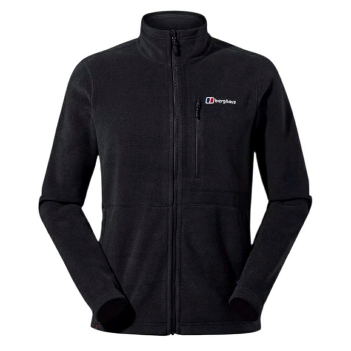 Berghaus Mens Activity Polartec Black Jaket Gunung Hiking Trekking Traveling Original