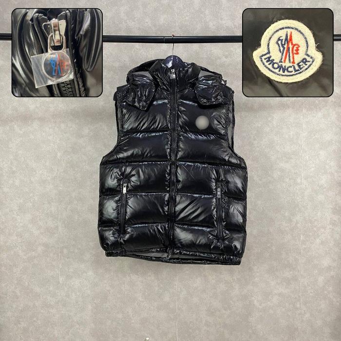Jacket Pria Bormes Hooded Down Vest sleeveless