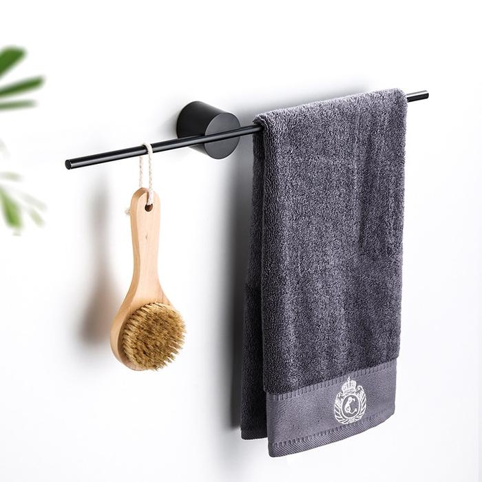 50cm Movable Towel Rack Towel Hanger Bath Towel Holder Wall Towel Bar