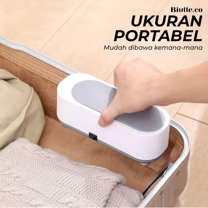 Pembersih Ultrasonik Pengkilap Cleaning Jewellery Biutte Cleaner Ultrasonik UV Sinar Laser