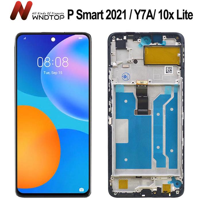 6.67" For Huawei P smart 2021 LCD Display Y7A LCD Screen Touch