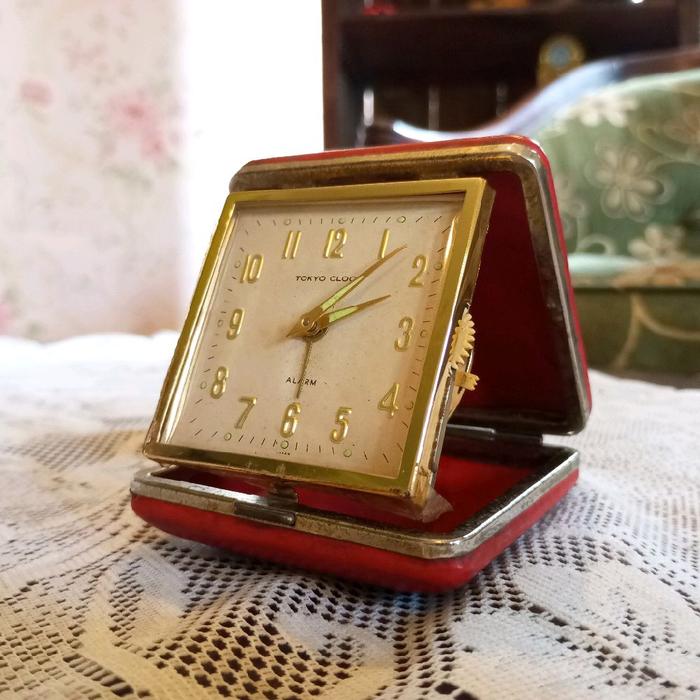 Jam Beker Weker Saku Jadul Antik Merk TOKYO CLOCK Vintage Lawas Tua Kuno Retro