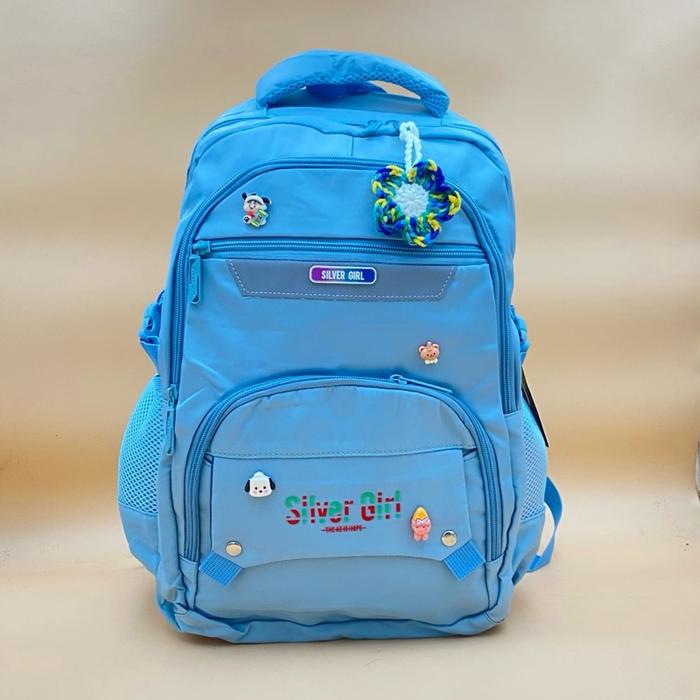 Guzel Series Backpack SilverGirl SD-SMP-SMA Tas Fashion Ransel Sekolah