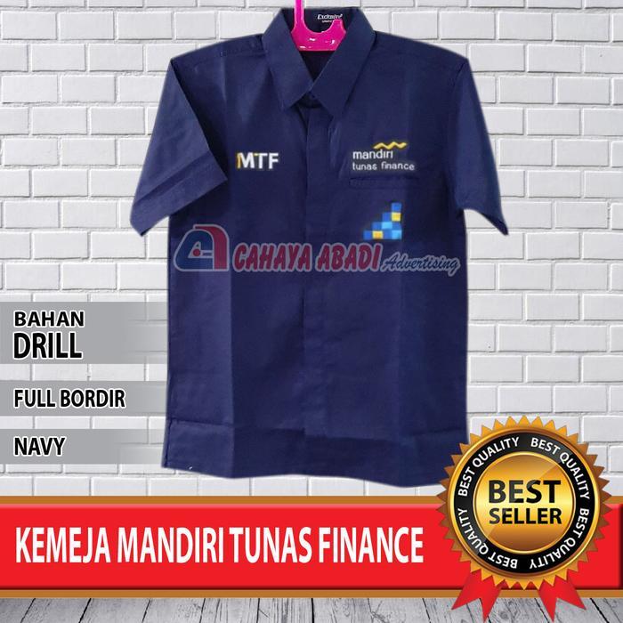 Kemeja Mandiri Tunas Finance Seragam Mandiri Tunas Finance Baju Mandiri Tunas Finance