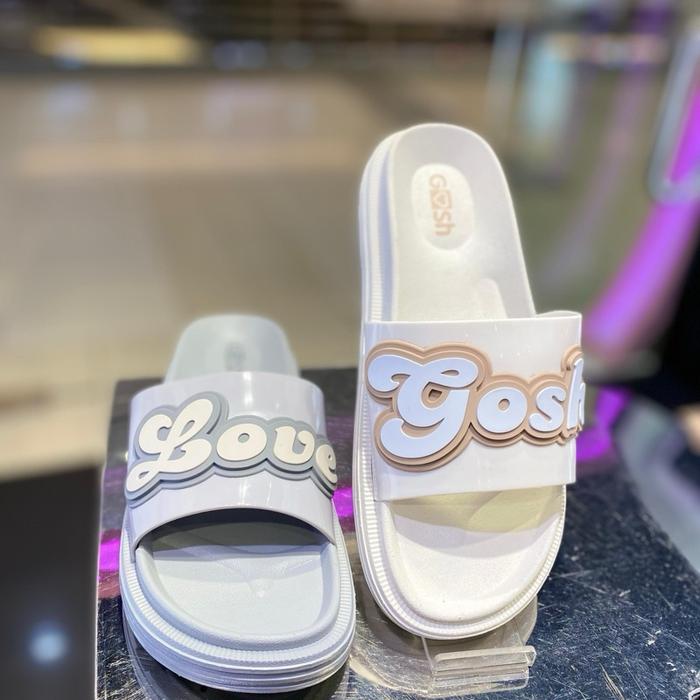 Sandal gosh art 786 grey, off white Shoes