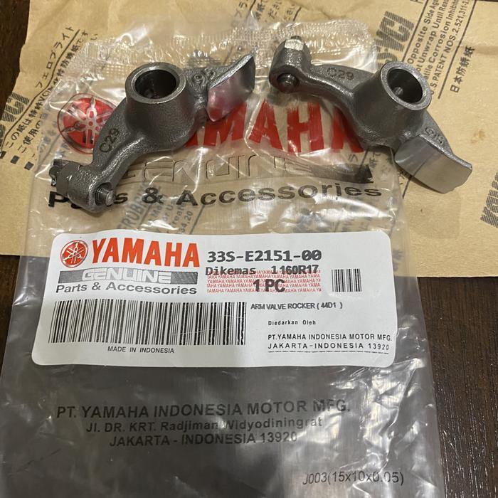 33S 44D Pelatuk Sepatu Valve Arm Rocker Klep Yamaha Motor Xeon Karbu